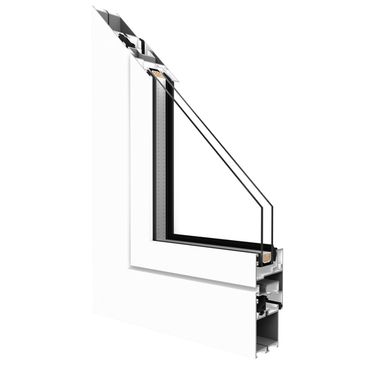 Drutex, Aluminiumfenster, Fensterprofil, MB 45