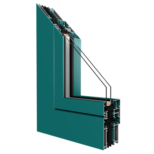 Drutex, Fensterprofil, Aluminiumfenster, MB 70 HI